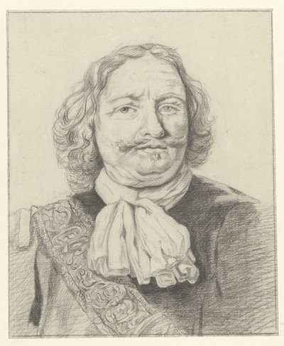 Retrato de Egbert Meussen Kortenaer de Albertus Brondgeest
