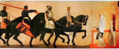 Entrada del rey Etzel de Albin Egger Lienz