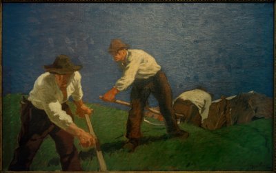 Segador de montaña de Albin Egger Lienz