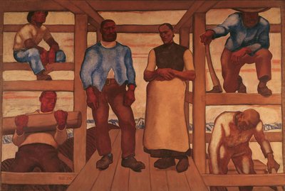Los vivos de Albin Egger Lienz