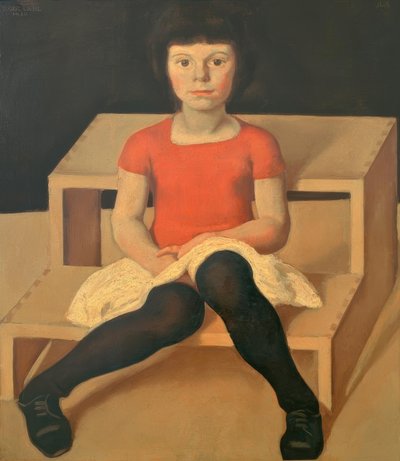Ila, la hija menor del artista de Albin Egger Lienz