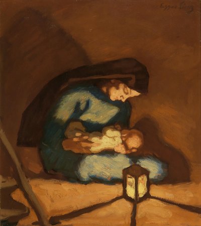 Madonna, c. 1922 de Albin Egger Lienz