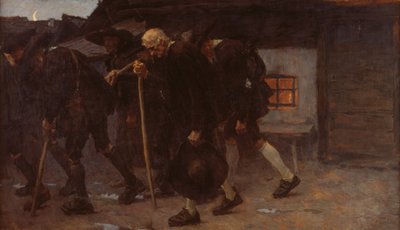 Después del acuerdo de paz de Albin Egger Lienz