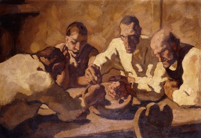 La Comida de Albin Egger Lienz