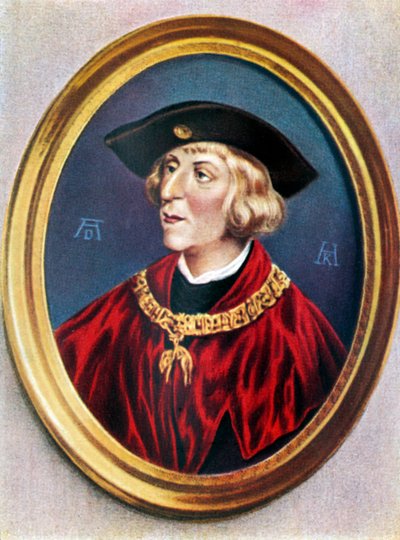 Maximiliano I de Habsburgo de Albrecht (after) Durer or Duerer