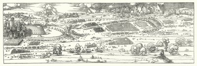 El Asedio de una Fortaleza de Albrecht (after) Durer or Duerer