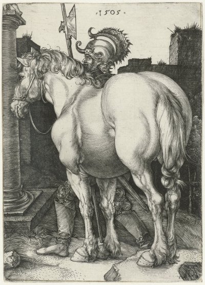El caballo grande de Albrecht (after) Durer or Duerer
