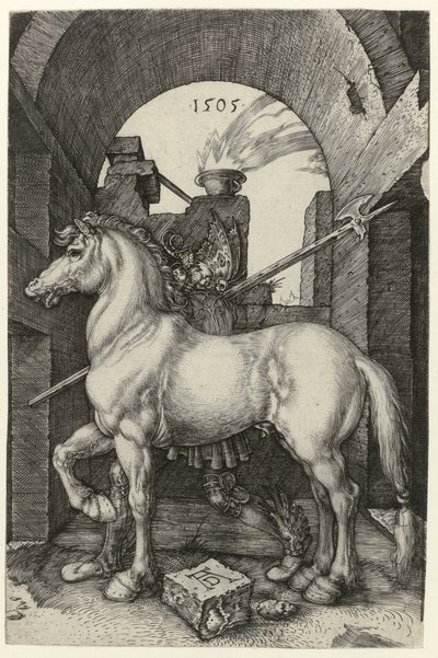El caballo pequeño de Albrecht (after) Durer or Duerer