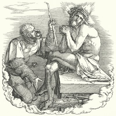 Página de título de La Gran Pasión de Albrecht Dürer, que representa los últimos días de Cristo en la Tierra de Albrecht (after) Durer or Duerer