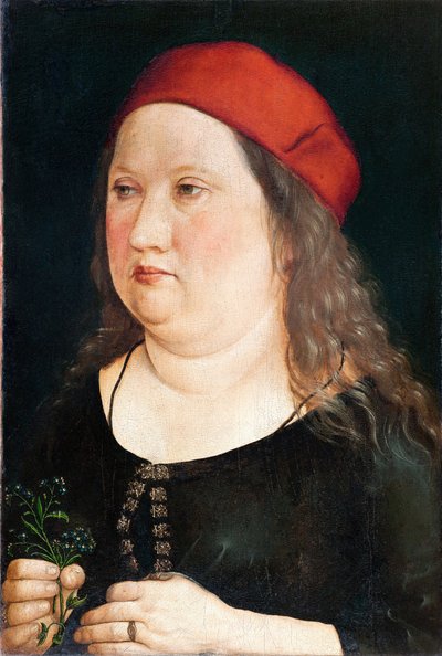 Retrato de persona desconocida de Albrecht (attr. to) Durer or Duerer