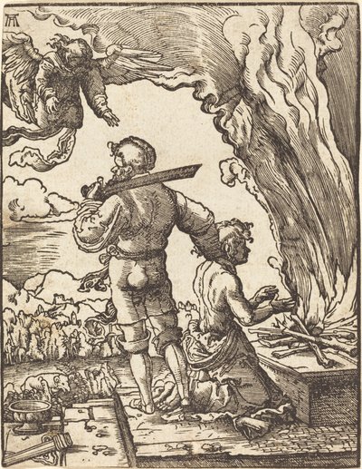 El Sacrificio de Abraham de Albrecht Altdorfer