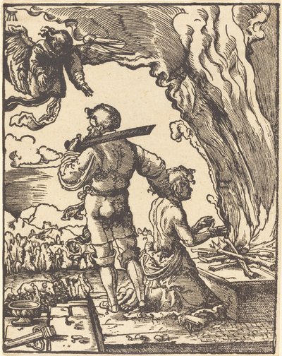 El sacrificio de Abraham de Albrecht Altdorfer