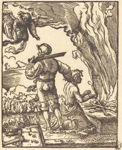 El sacrificio de Abraham de Albrecht Altdorfer