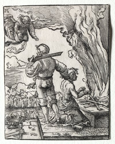 El sacrificio de Abraham de Albrecht Altdorfer