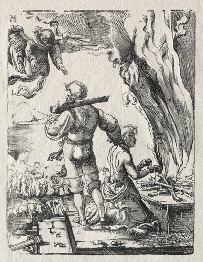 El sacrificio de Abraham de Albrecht Altdorfer