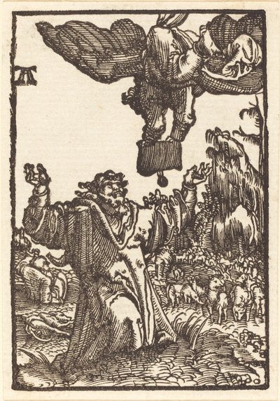 Anunciación a Joaquín de Albrecht Altdorfer