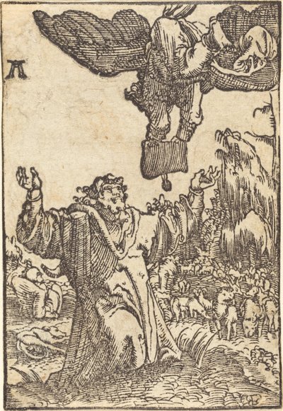 Anunciación a Joaquín de Albrecht Altdorfer