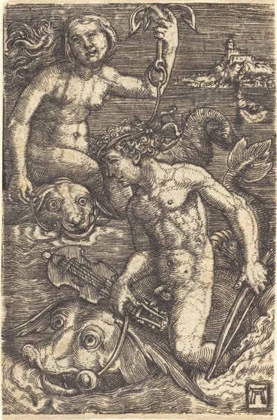 Arion y Nereida de Albrecht Altdorfer