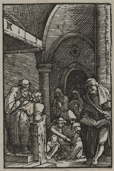 Cristo entre los Doctores, c.1515 de Albrecht Altdorfer
