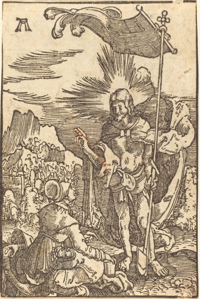Cristo apareciendo a Santa Magdalena de Albrecht Altdorfer