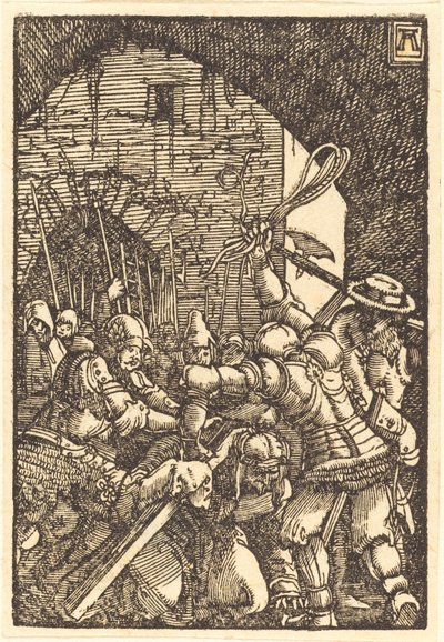 Cristo llevando la cruz de Albrecht Altdorfer
