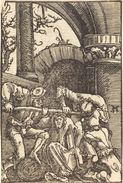 Cristo coronado de espinas de Albrecht Altdorfer