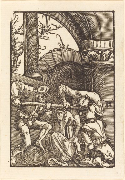 Cristo coronado de espinas de Albrecht Altdorfer