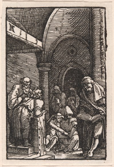 Cristo Disputando con los Doctores de Albrecht Altdorfer