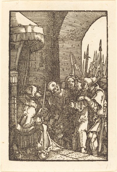 Cristo ante Caifás de Albrecht Altdorfer