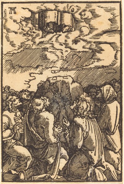 La ascensión de Cristo de Albrecht Altdorfer