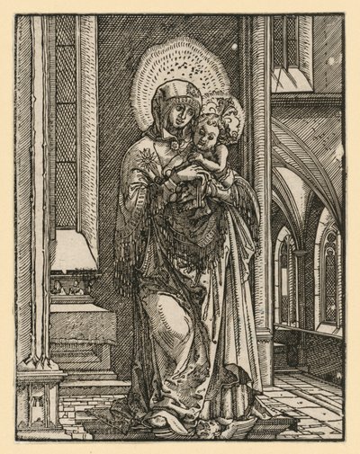 La «bella María de Ratisbona» en la iglesia de Albrecht Altdorfer