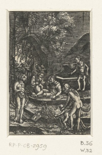 Sueño de París Sentencia de París de Albrecht Altdorfer