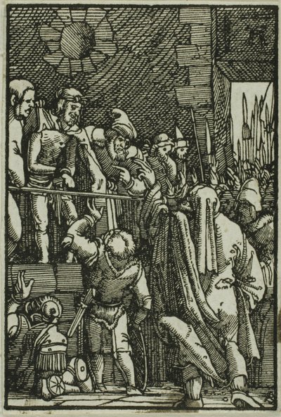 Ecce Homo, de La caída y redención del hombre de Albrecht Altdorfer