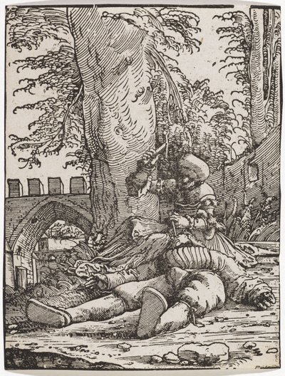 Jael mata a Sísara, c. 1523 de Albrecht Altdorfer