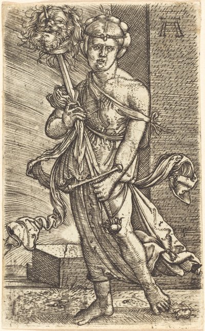 Judith con la cabeza de Holofernes de Albrecht Altdorfer