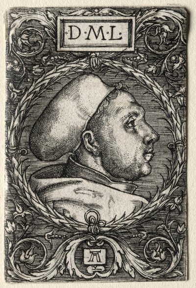 Martín Lutero, ca. 1525 de Albrecht Altdorfer
