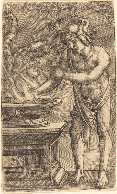 Mucio Escévola de Albrecht Altdorfer