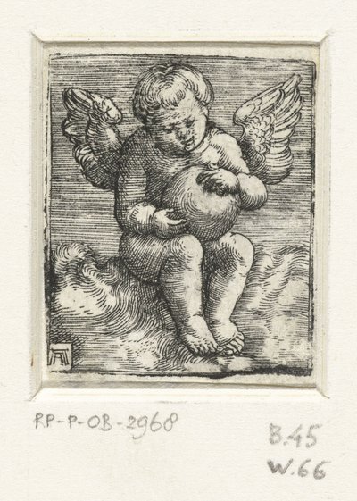 Putto con una pelota de Albrecht Altdorfer