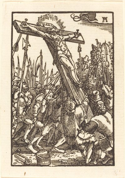 El levantamiento de la cruz de Albrecht Altdorfer