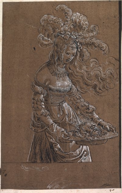 Salomé con la Cabeza de San Juan Bautista de Albrecht Altdorfer