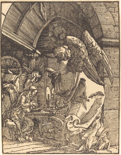 La Anunciación de Albrecht Altdorfer