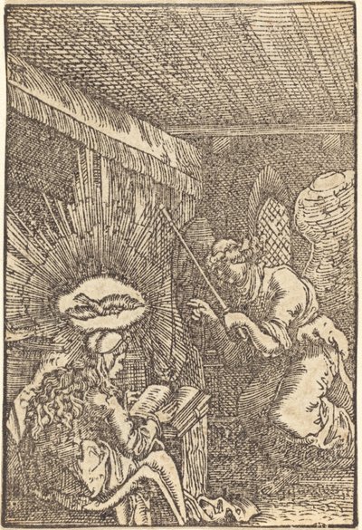 La Anunciación de Albrecht Altdorfer