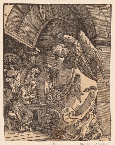 La Anunciación de Albrecht Altdorfer