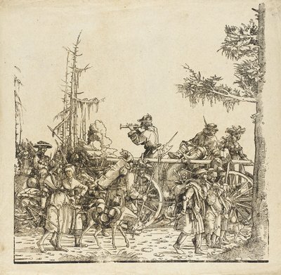 El carro de equipajes de Albrecht Altdorfer