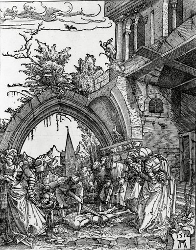 La decapitación de San Juan Bautista de Albrecht Altdorfer