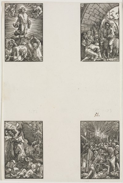 La caída y redención del hombre de Albrecht Altdorfer