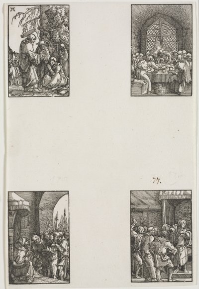 La caída y redención del hombre de Albrecht Altdorfer
