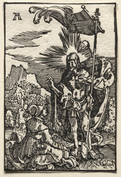 La Caída y Redención del Hombre: Cristo Apareciendo a Santa María Magdalena de Albrecht Altdorfer