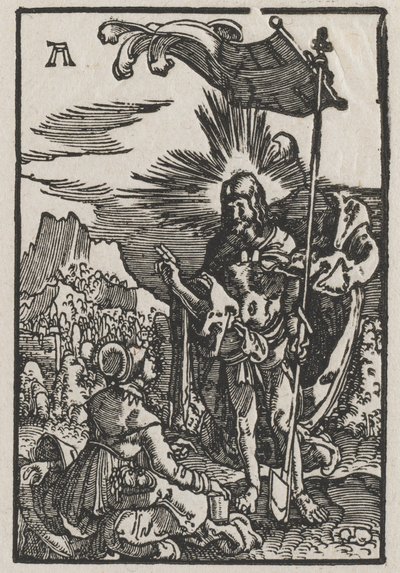 La Caída y Redención del Hombre: Cristo Apareciendo a Santa María Magdalena de Albrecht Altdorfer
