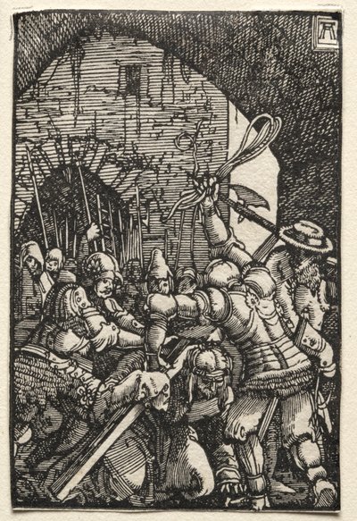 La Caída y Redención del Hombre: Cristo Llevando la Cruz de Albrecht Altdorfer